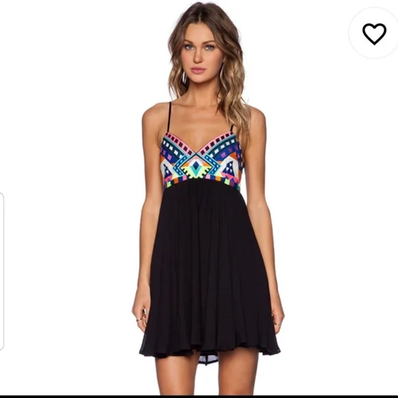 mara embroidered mini dress Mara Mini Dress